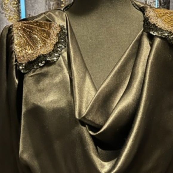 STUNNING VINTAGE AFTER FIVE DRESS SIZE 6!! - Picture 5 of 12